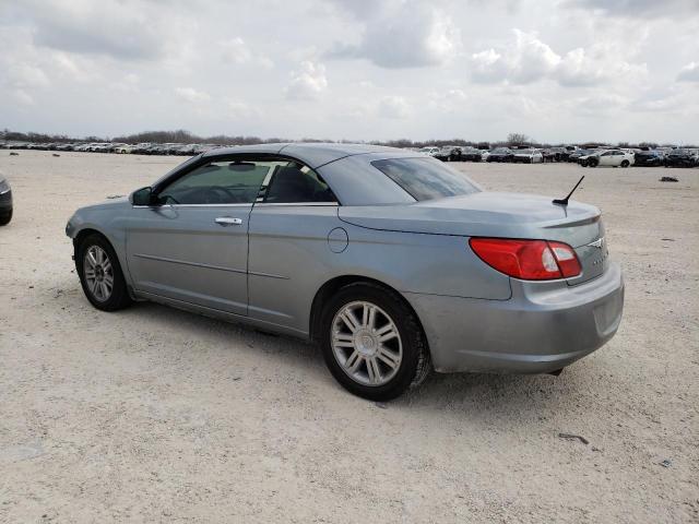 1C3LC65M88N658154 - 2008 CHRYSLER SEBRING LIMITED TURQUOISE photo 2