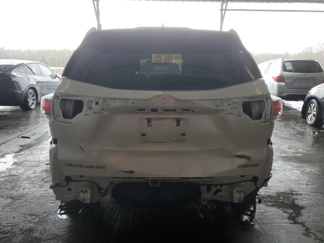 5TDYKRFH6GS126708 - 2016 TOYOTA HIGHLANDER LIMITED WHITE photo 6