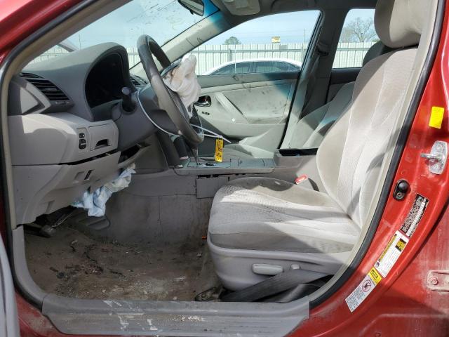 4T1BF3EK1BU183113 - 2011 TOYOTA CAMRY BASE RED photo 7