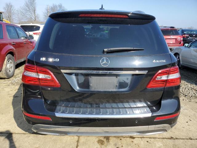 4JGDA5HB9CA075209 - 2012 MERCEDES-BENZ 350-CLASS 350 4MATIC BLACK photo 6