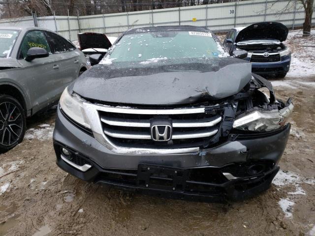 5J6TF2H51DL001244 - 2013 HONDA CROSSTOUR EXL ნაცრისფერი ფოტო 5