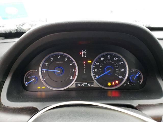 5J6TF2H51DL001244 - 2013 HONDA CROSSTOUR EXL ნაცრისფერი ფოტო 9