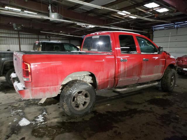 1D7KU28D74J159717 - 2004 DODGE RAM 2500 ST RED photo 3