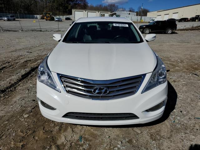 KMHFG4JG9EA340849 - 2014 HYUNDAI AZERA WHITE photo 5