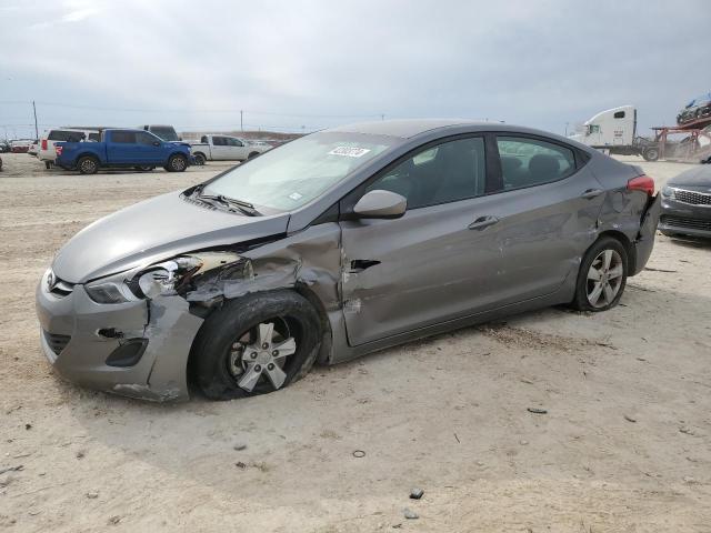 5NPDH4AE8DH381388 - 2013 HYUNDAI ELANTRA GLS GRAY photo 1