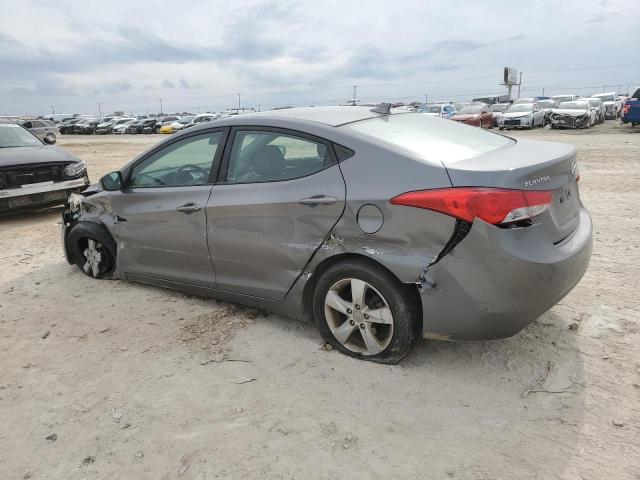 5NPDH4AE8DH381388 - 2013 HYUNDAI ELANTRA GLS GRAY photo 2