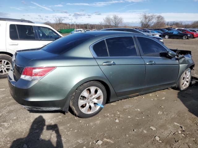 1HGCP26858A053009 - 2008 HONDA ACCORD EXL GREEN photo 3