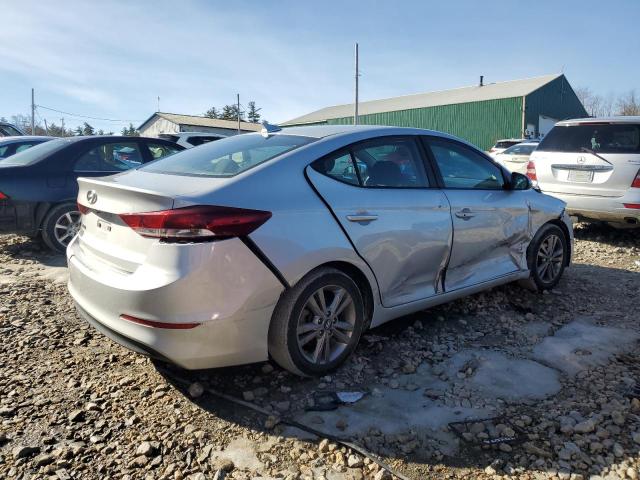 KMHD84LF9JU609529 - 2018 HYUNDAI ELANTRA SEL SILVER photo 3