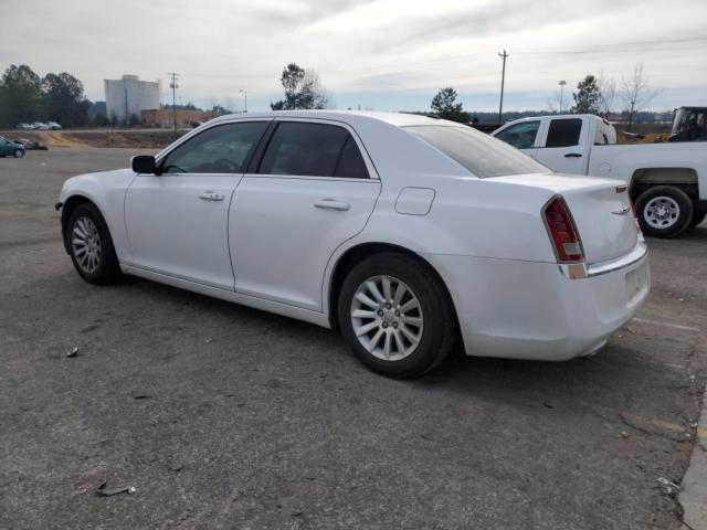 2C3CCAAG9DH556500 - 2013 CHRYSLER 300 WHITE photo 2