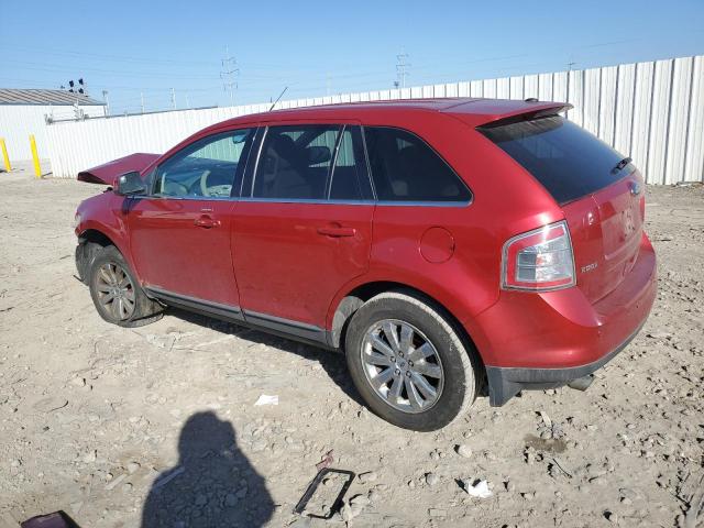 2FMDK3KC0ABA41227 - 2010 FORD EDGE LIMITED RED photo 2