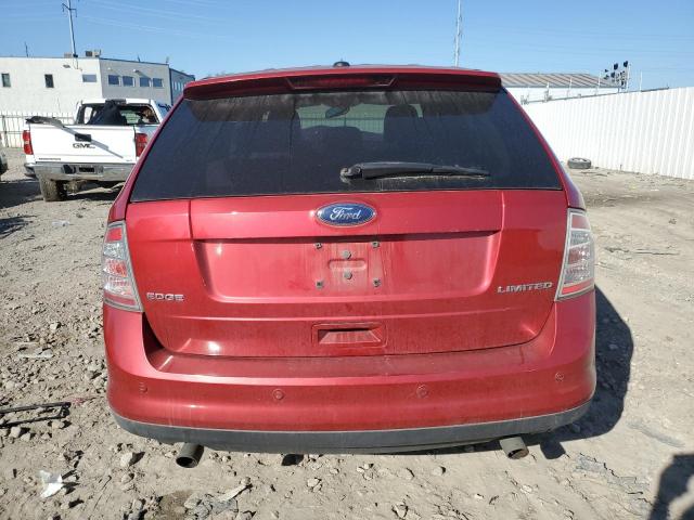 2FMDK3KC0ABA41227 - 2010 FORD EDGE LIMITED RED photo 6