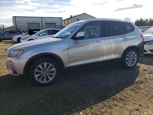 5UXWX9C55D0D04742 - 2013 BMW X3 XDRIVE28I SILVER photo 1