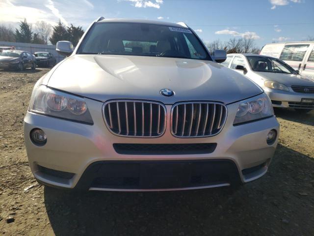 5UXWX9C55D0D04742 - 2013 BMW X3 XDRIVE28I SILVER photo 5