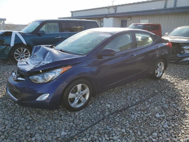 5NPDH4AE1DH257947 - 2013 HYUNDAI ELANTRA GLS BLUE photo 1