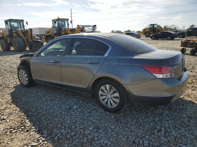 JHMCP26339C006889 - 2009 HONDA ACCORD LX GRAY photo 2