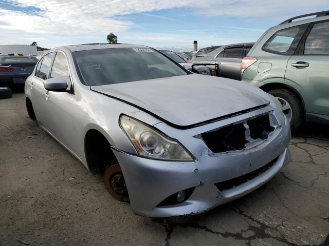 JN1CV6AP9DM724588 - 2013 INFINITI G37 BASE SILVER photo 4