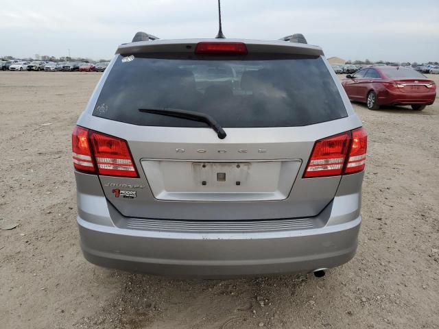 3C4PDCAB3JT352756 - 2018 DODGE JOURNEY SE SILVER photo 6