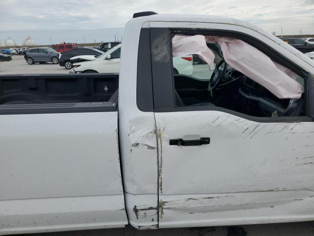 1FTMF1C57PKE38493 - 2023 FORD F150 WHITE photo 10