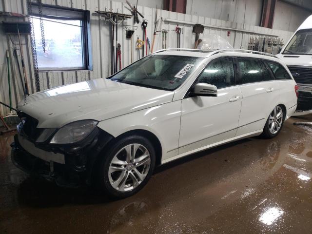 WDDHH8HB5BA318098 - 2011 MERCEDES-BENZ E 350 4MATIC WAGON WHITE photo 1