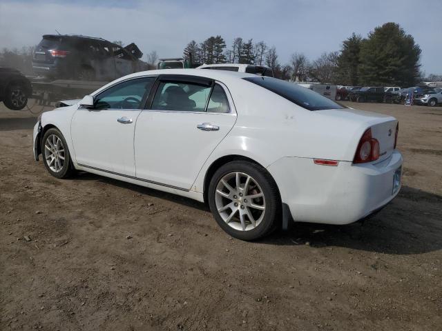 1G1ZE5E18BF353733 - 2011 CHEVROLET MALIBU LTZ WHITE photo 2