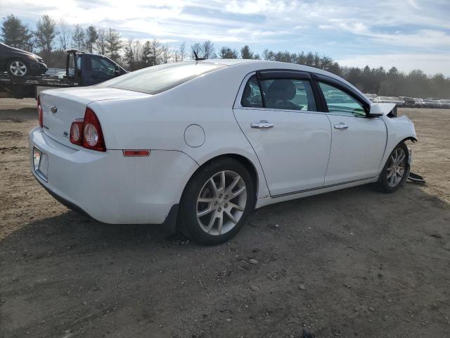 1G1ZE5E18BF353733 - 2011 CHEVROLET MALIBU LTZ WHITE photo 3