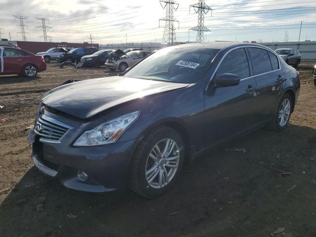 JN1CV6AR2DM756378 - 2013 INFINITI G37 GRAY photo 1