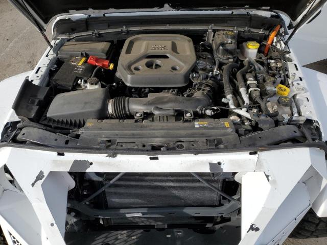 1C4JJXP6XMW757608 - 2021 JEEP WRANGLER U SAHARA 4XE WHITE photo 11