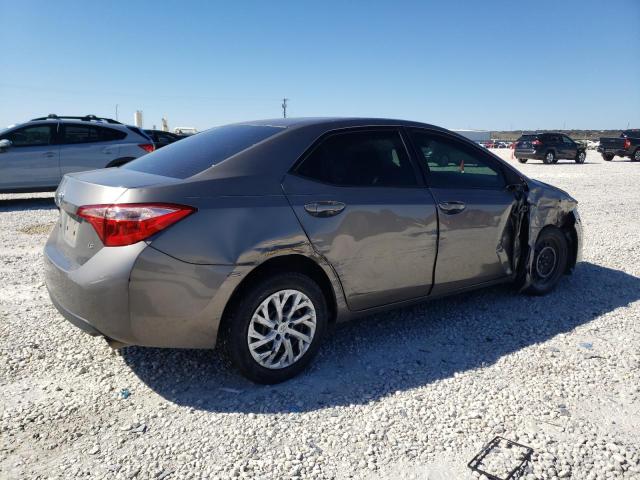 5YFBURHE3JP783341 - 2018 TOYOTA COROLLA L GRAY photo 3