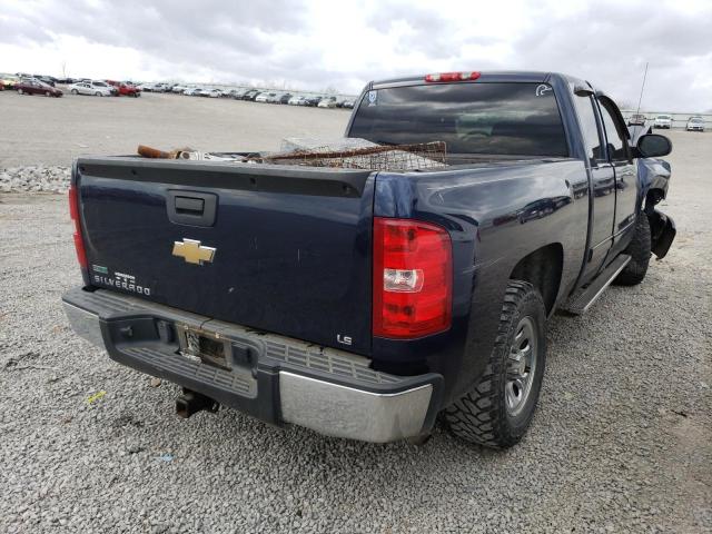 1GCRCREA5BZ107743 - 2011 CHEVROLET SILVERADO C1500  LS BLUE photo 3