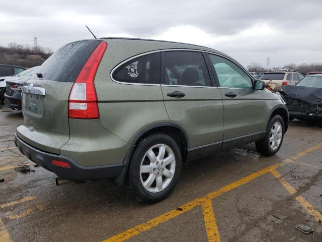 JHLRE38597C006708 - 2007 HONDA CR-V EX GREEN photo 3