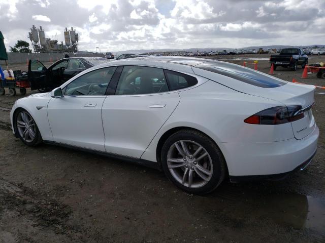 5YJSA1CN9DFP12100 - 2013 TESLA MODEL S WHITE photo 2