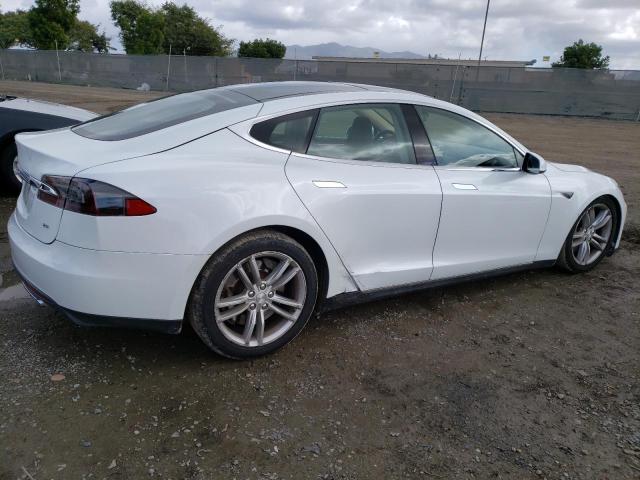 5YJSA1CN9DFP12100 - 2013 TESLA MODEL S WHITE photo 3