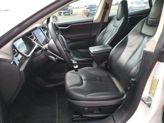 5YJSA1CN9DFP12100 - 2013 TESLA MODEL S თეთრი ფოტო 7