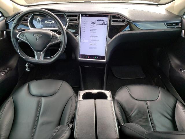 5YJSA1CN9DFP12100 - 2013 TESLA MODEL S WHITE photo 8