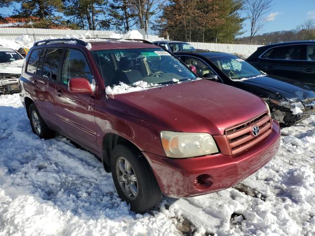 JTEDP21A960101722 - 2006 TOYOTA HIGHLANDER LIMITED MAROON photo 4