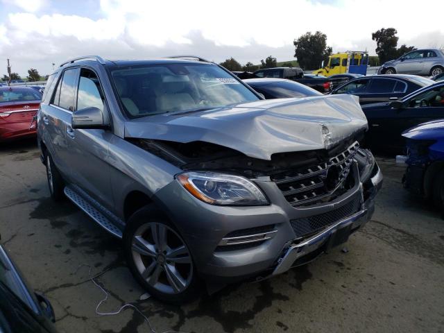 4JGDA5HB7FA535388 - 2015 MERCEDES-BENZ ML 350 4MATIC SILVER photo 4