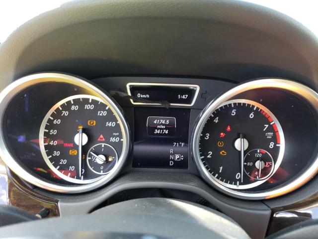 4JGDA5HB7FA535388 - 2015 MERCEDES-BENZ ML 350 4MATIC SILVER photo 9