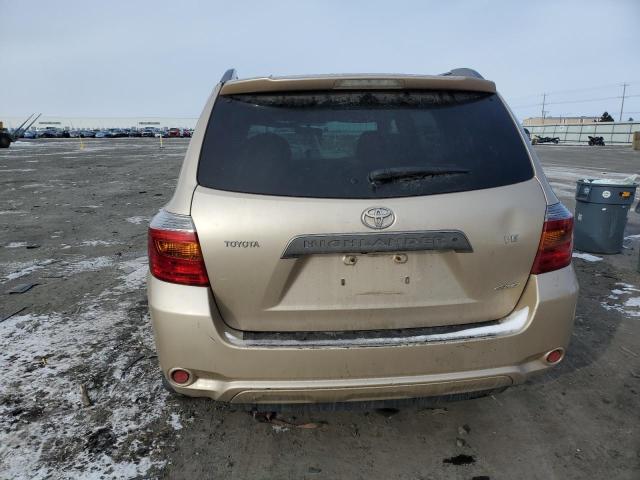 JTEES43A882004031 - 2008 TOYOTA HIGHLANDER SPORT GOLD photo 6