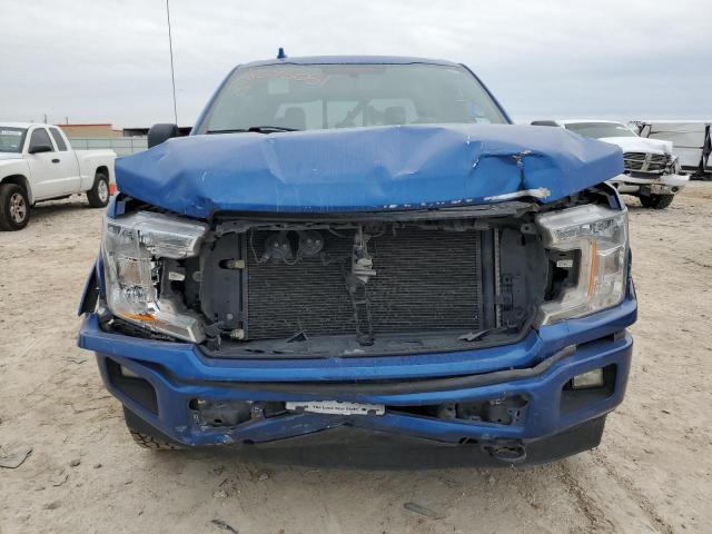 1FTEW1EP2JKF13563 - 2018 FORD F150 SUPERCREW BLUE photo 5