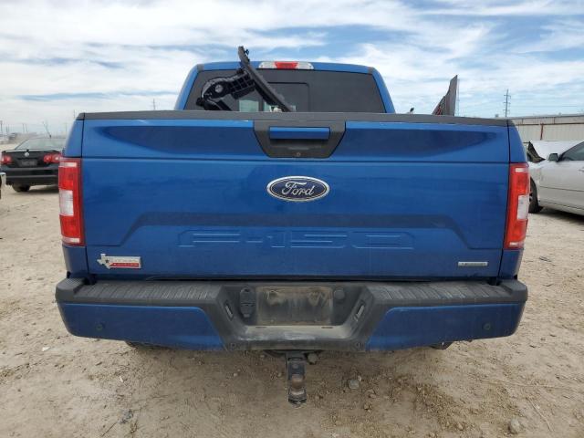 1FTEW1EP2JKF13563 - 2018 FORD F150 SUPERCREW BLUE photo 6