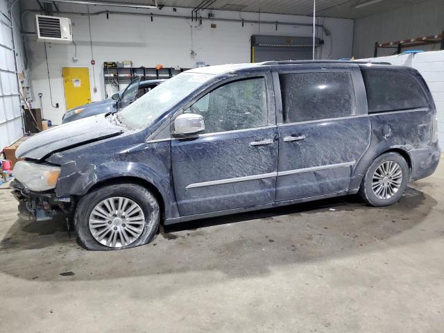 2C4RC1CG8ER116136 - 2014 CHRYSLER TOWN & COU TOURING L BLUE photo 1