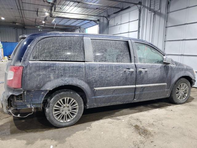 2C4RC1CG8ER116136 - 2014 CHRYSLER TOWN & COU TOURING L BLUE photo 3