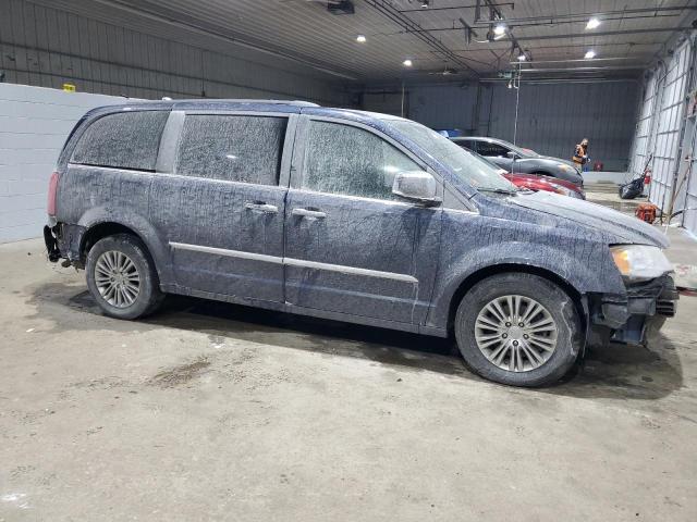 2C4RC1CG8ER116136 - 2014 CHRYSLER TOWN & COU TOURING L BLUE photo 4