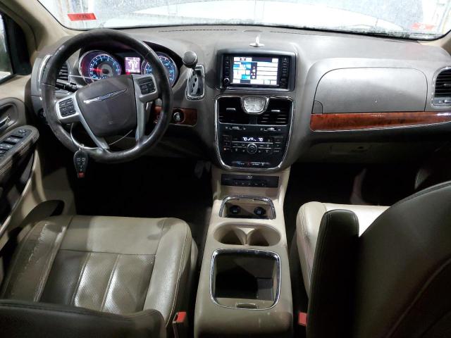 2C4RC1CG8ER116136 - 2014 CHRYSLER TOWN & COU TOURING L BLUE photo 8