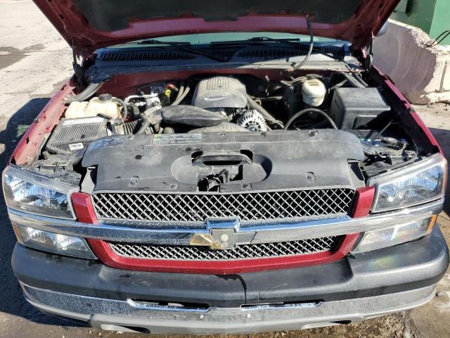 1GCEK14T34Z206196 - 2004 CHEVROLET SILVERADO K1500 BURGUNDY photo 11