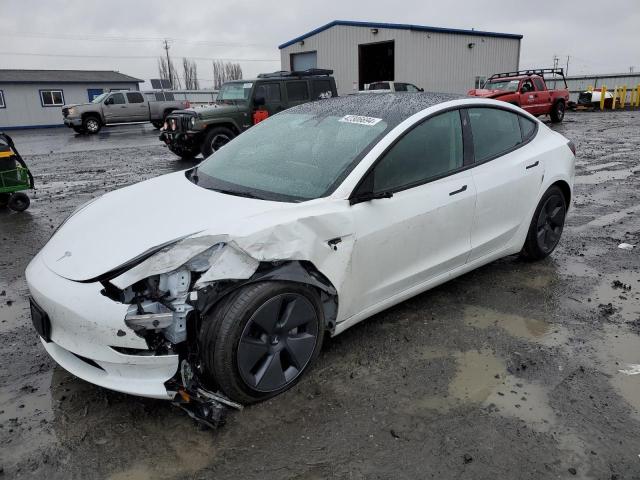 5YJ3E1EB5NF316419 - 2022 TESLA MODEL 3 WHITE photo 1