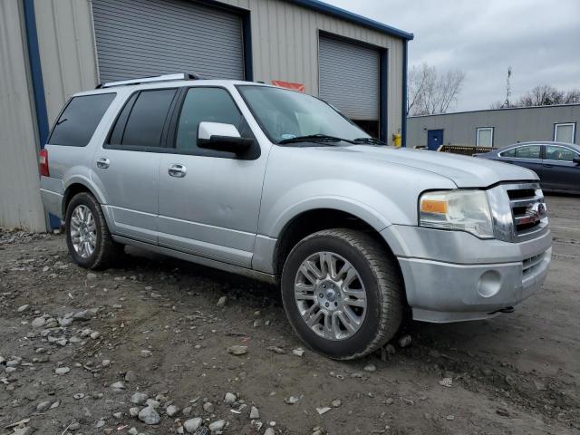 1FMJU2A54CEF58189 - 2012 FORD EXPEDITION LIMITED SILVER photo 4