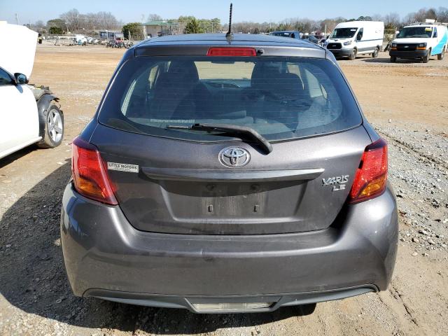 VNKJTUD36HA071370 - 2017 TOYOTA YARIS L GRAY photo 6