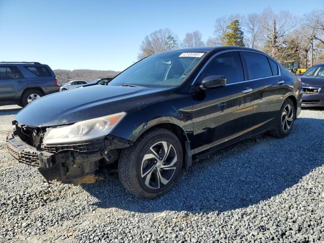 1HGCR2F36GA161670 - 2016 HONDA ACCORD LX BLACK photo 1