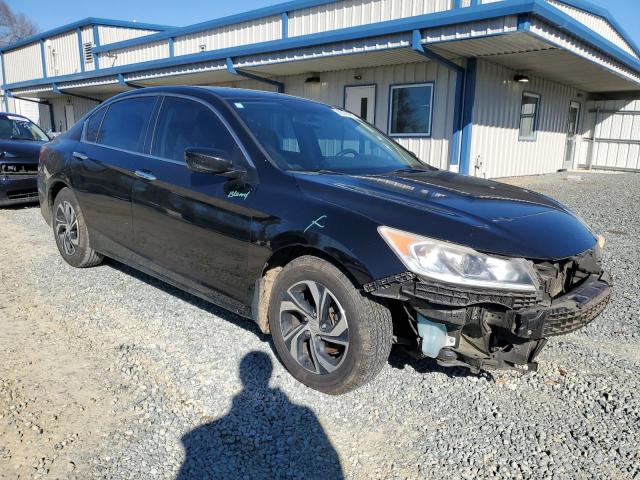 1HGCR2F36GA161670 - 2016 HONDA ACCORD LX BLACK photo 4